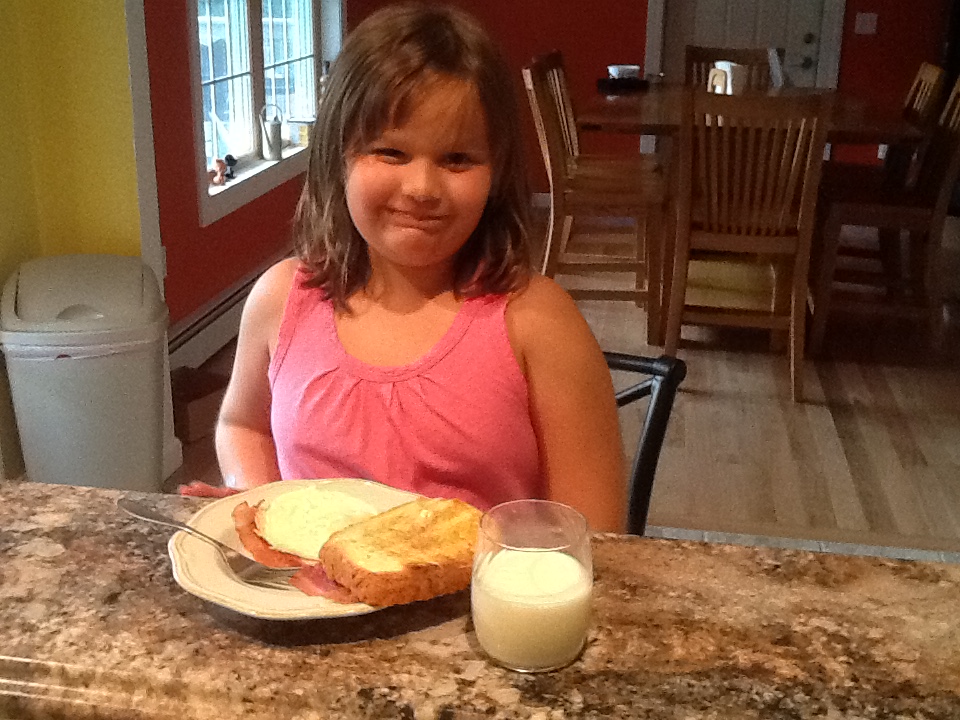 Special back-to-homeschool breakfast of choice