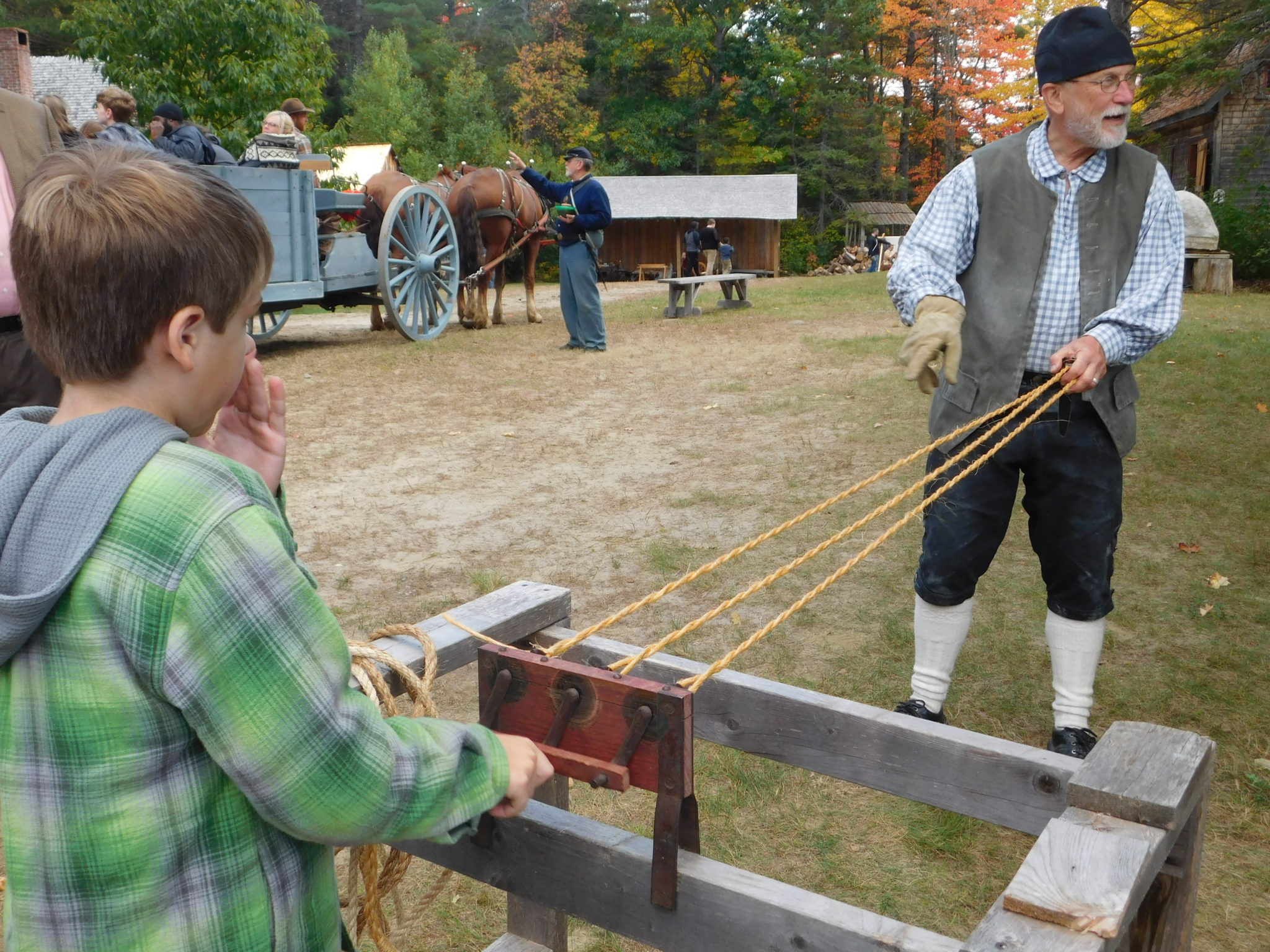 living history field trips with kids