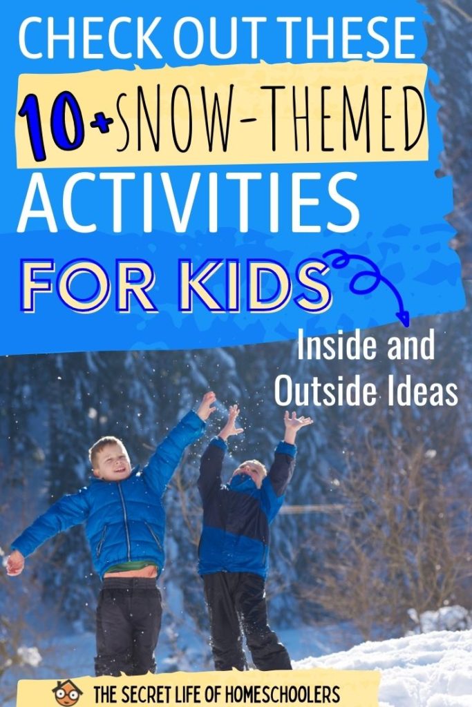 snow activities for kid