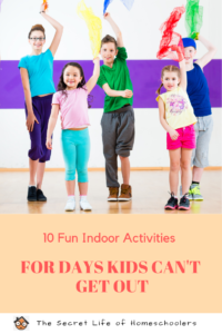 indoor activities to beat boredom