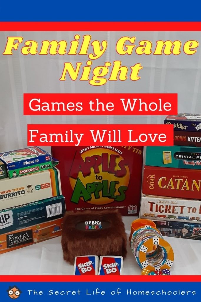 fun games for kids, games for families