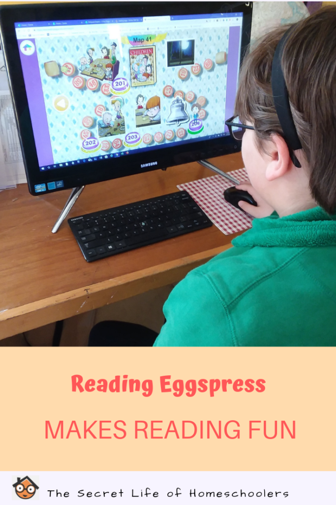 Reading Eggspress Makes Reading Fun