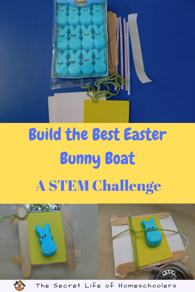 a boast Easter STEM Challenge 