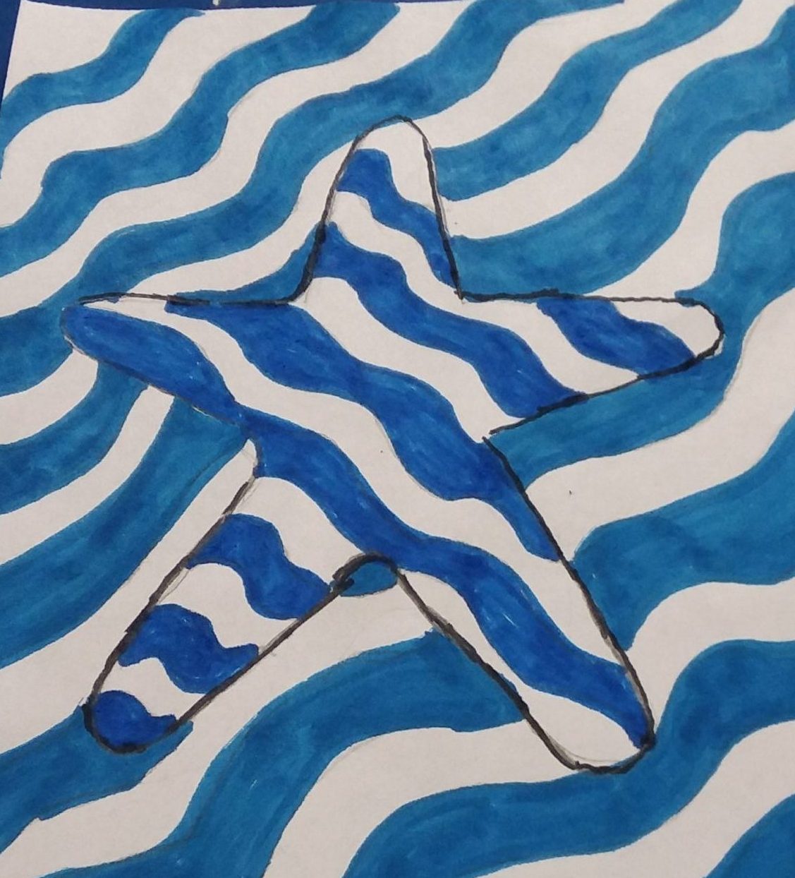 You are currently viewing How to Make Cool Summer Op Art with Kids