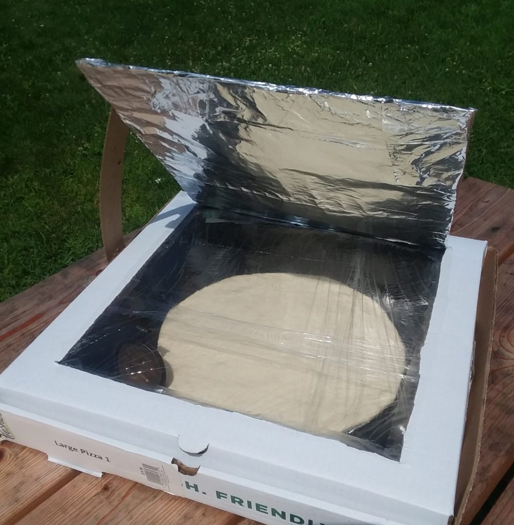 pizza solar oven