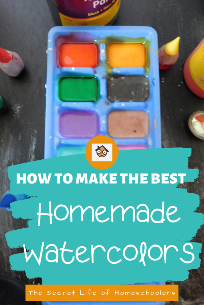 Homemade Watercolors - I Can Teach My Child!