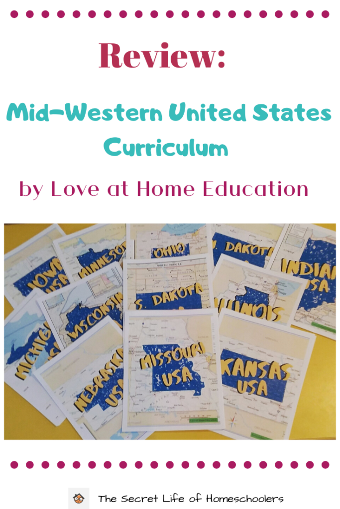 mid western US states curriculum