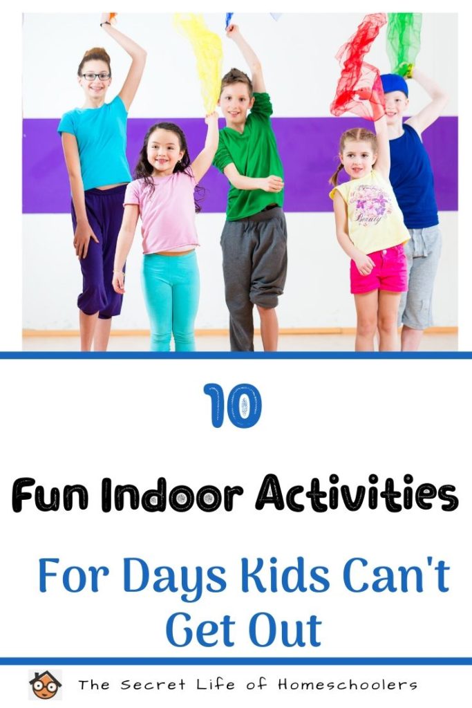 indoor activities for kids, ideas for indoor activities