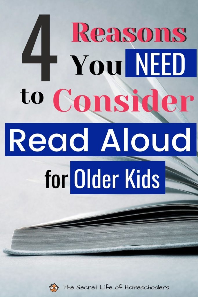 reading with older kids