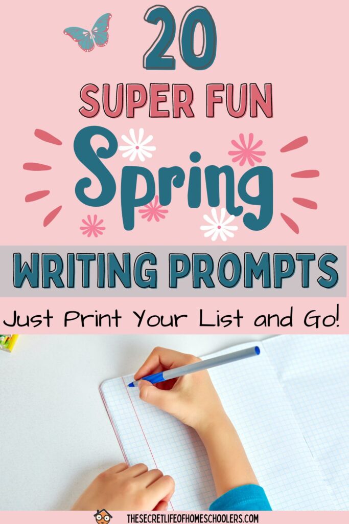 writing prompts for spring
