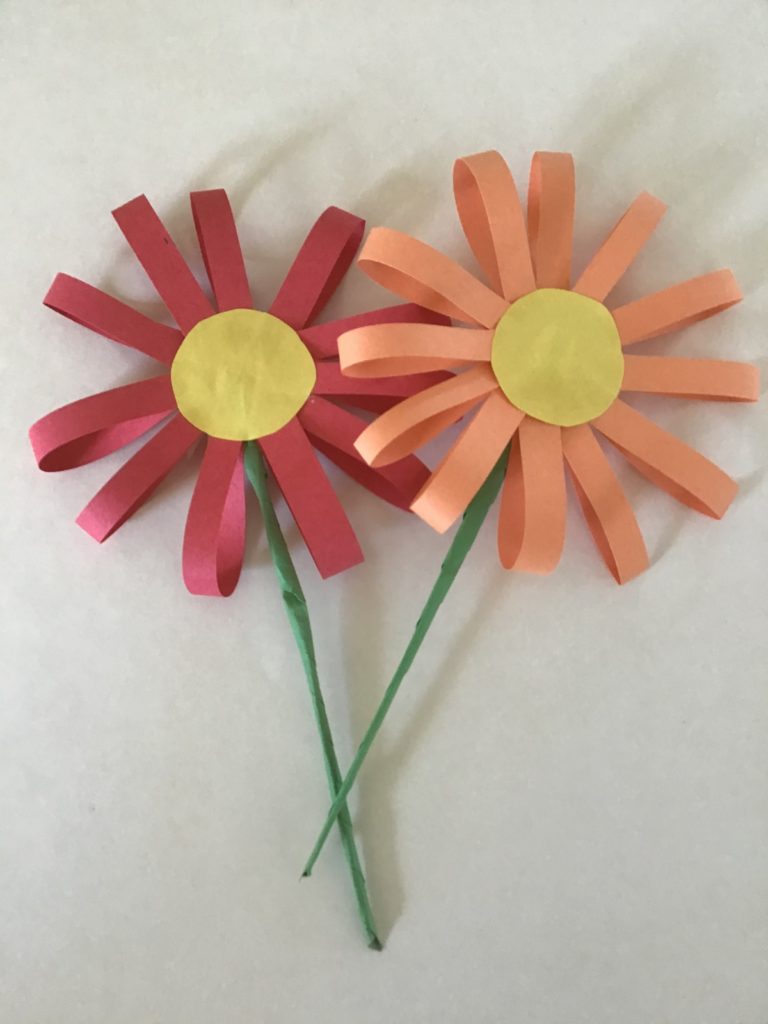 DIY flowers for kids