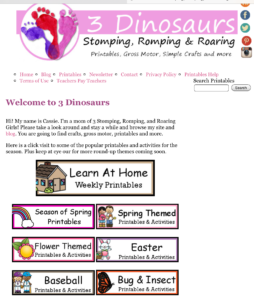Websites in the homedchool