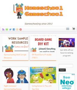 Game schooling site