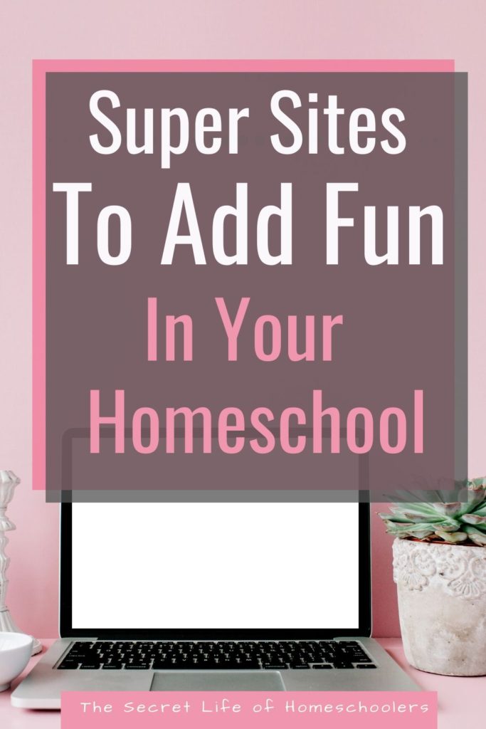 Fun websites for homeschool