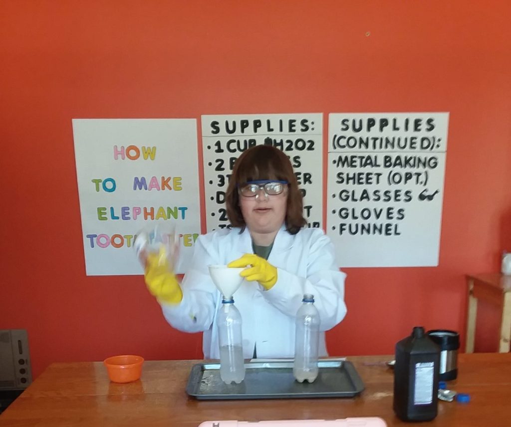 Elephant toothpaste for kids