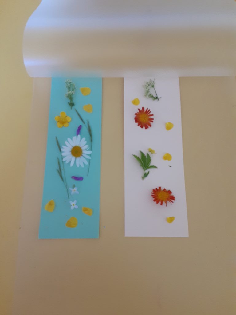 summer bookmark craft for kids