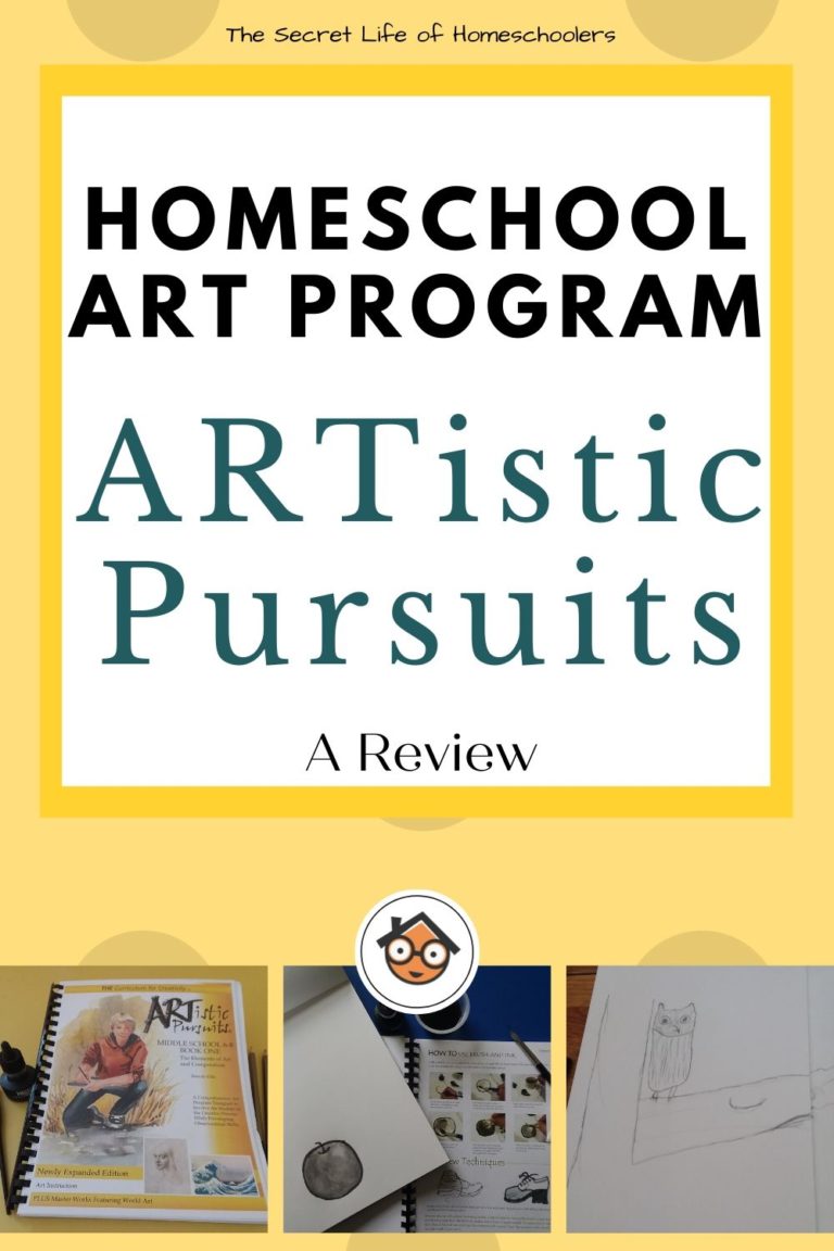 Homeschool Art with ARTistic Pursuits The Secret Life of Homeschoolers