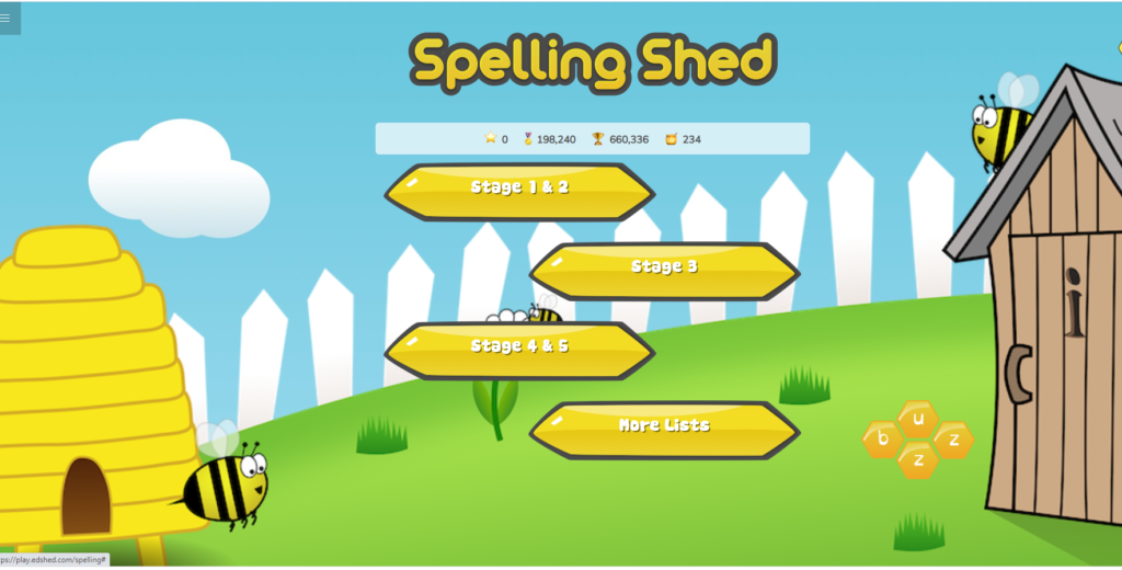 online spelling