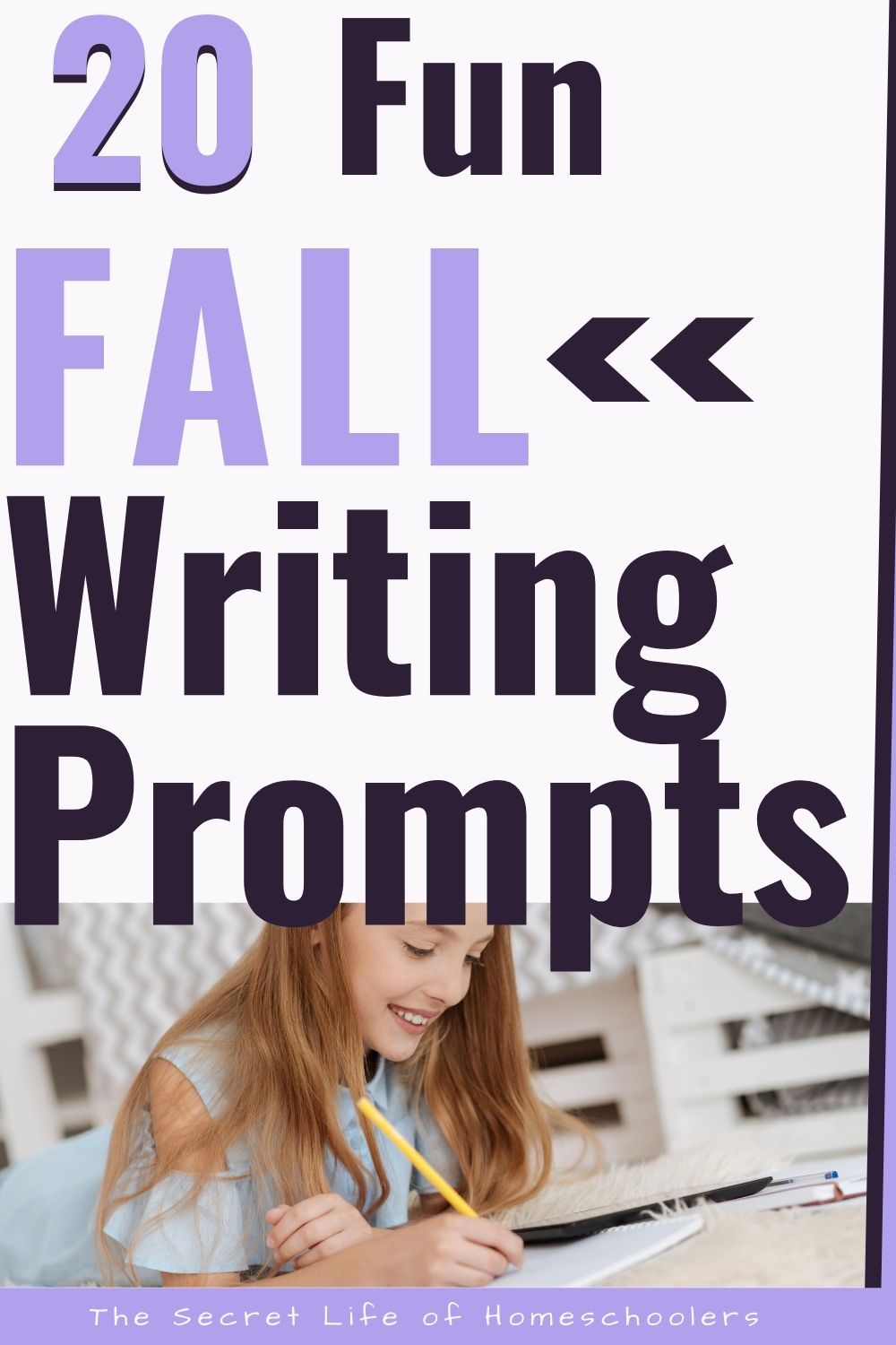 20 Fall Writing Prompts to Get Kids Writing - The Secret Life of ...