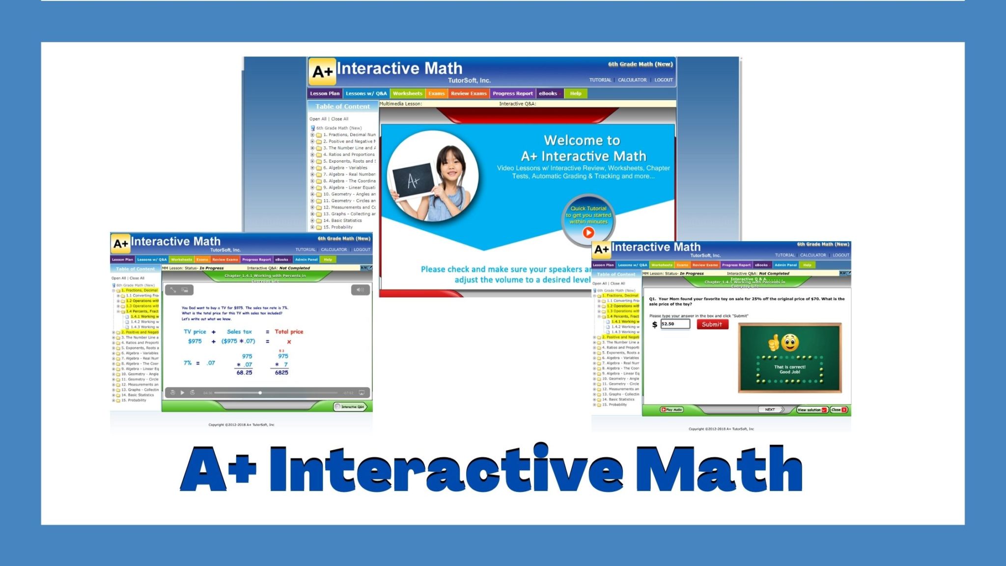 Read more about the article Online Math Program: A+ Interactive Math