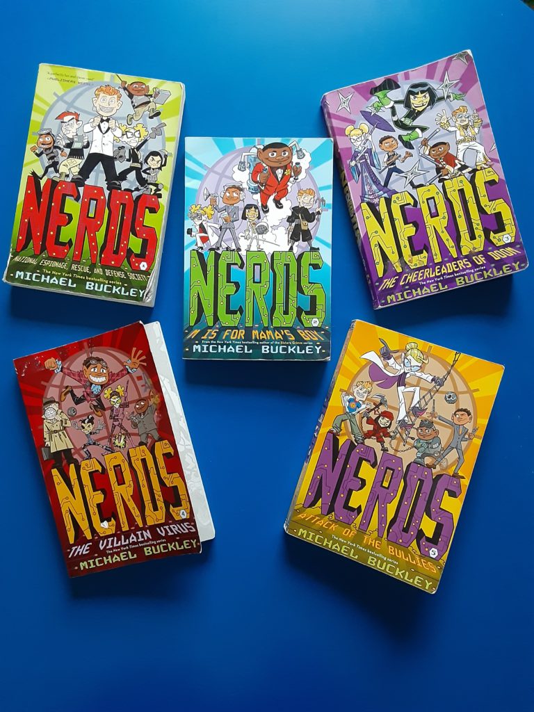 book series for tweens, N.E.R.D.S books