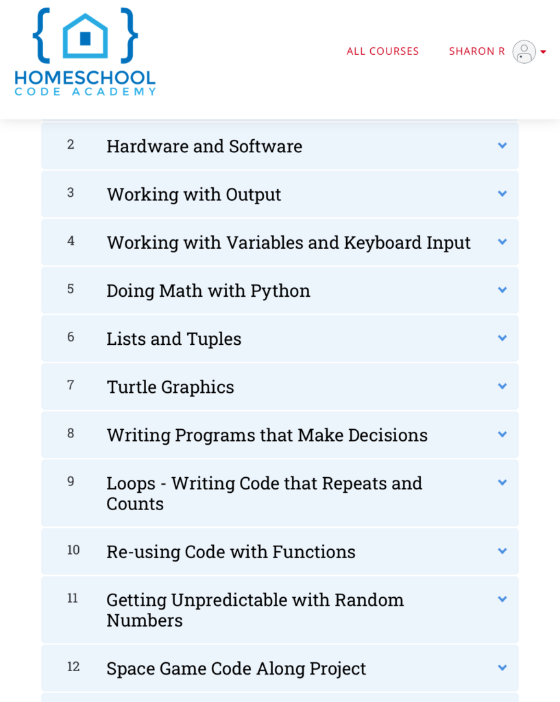 homeschool online coding class for kids