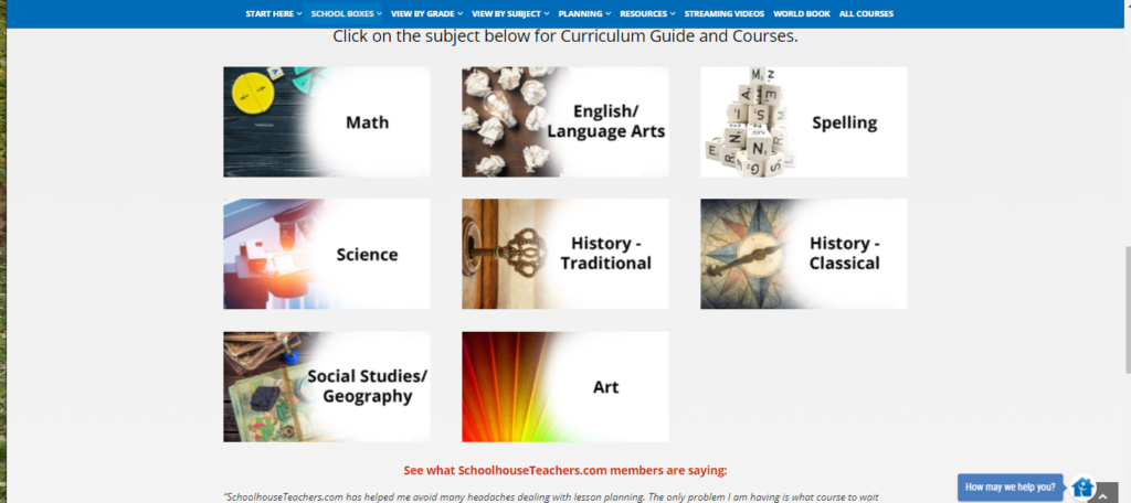 online classes, homeschool curriculum