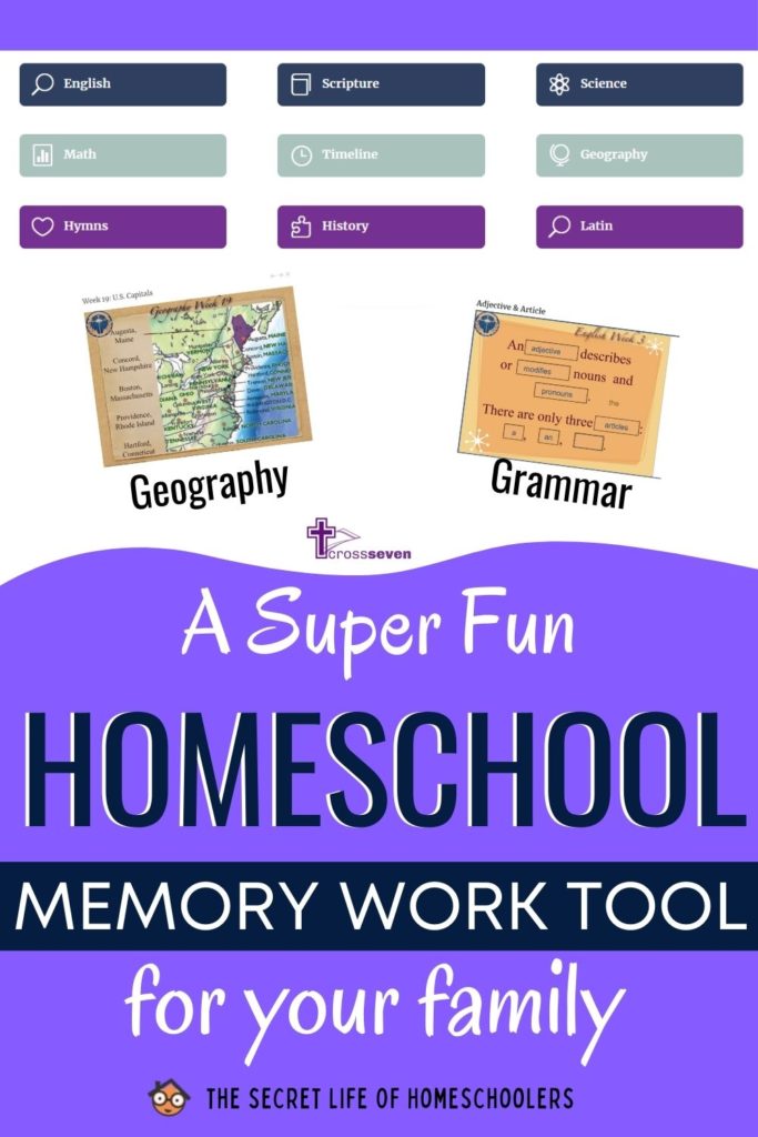 homeschool memory tool for kids