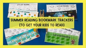 Read more about the article Super Summer Reading Bookmark Trackers {To Get Your Kids to Read}