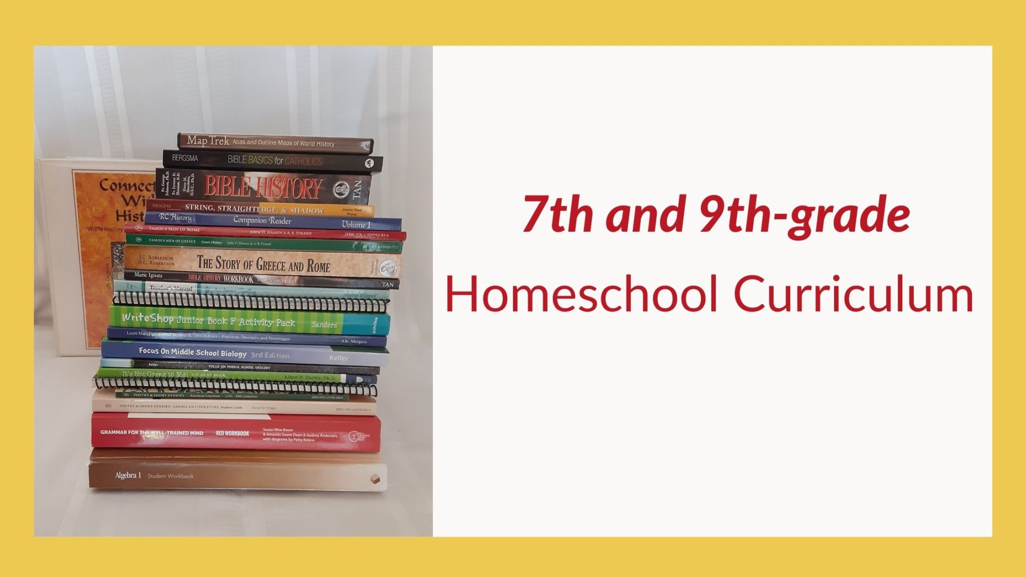 You are currently viewing 7th Grade and 9th Grade Curriculum Picks You’ll Want to Try in Your Homeschool