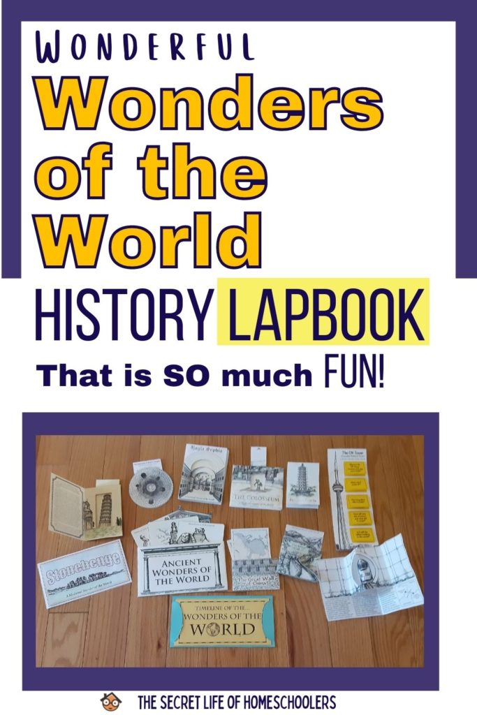 homeschool history lapbook for kids