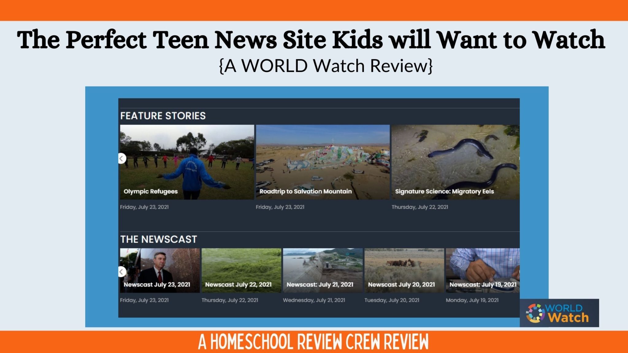 Read more about the article A Fantastic Teen News Site Kids will Want to Watch {A WORLD Watch Review}