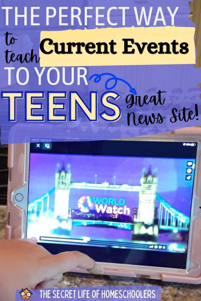 WORLD Watch Teen News site