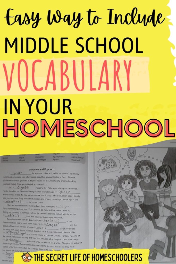 middle school vocabulary through critical thinking activities