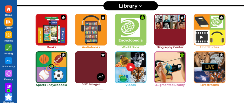 reading curriculum library