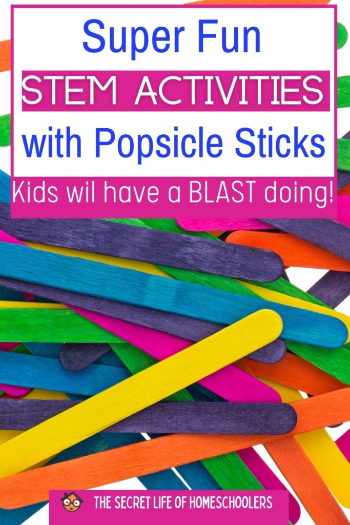 Pinterest pin with popsicle sticks 