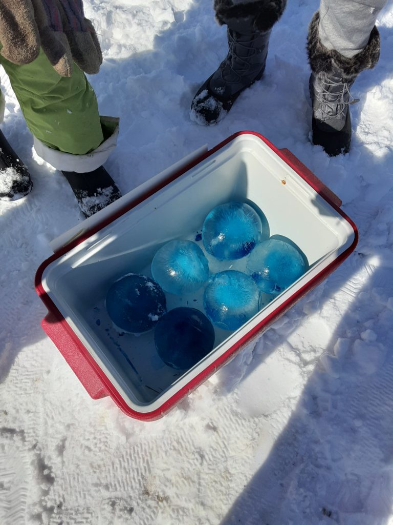 Ice Bowling: Super Fun Winter (Or Beat the Heat) Activity for Kids - The  Secret Life of Homeschoolers