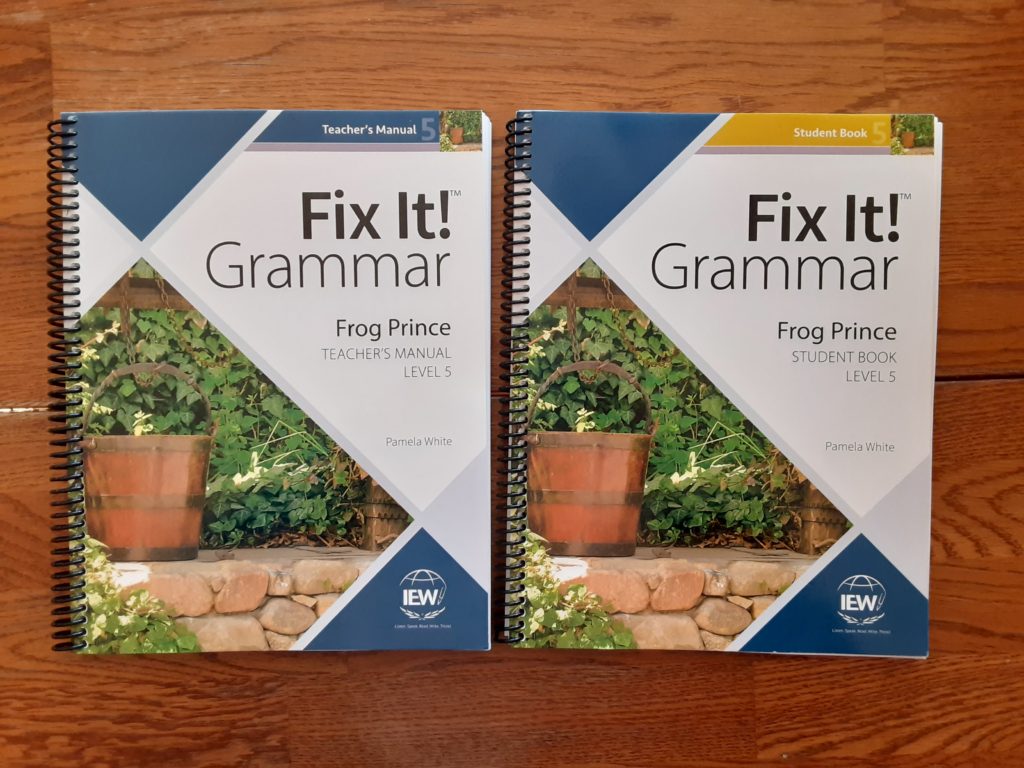 Grammar Curriculum student and teacher manual