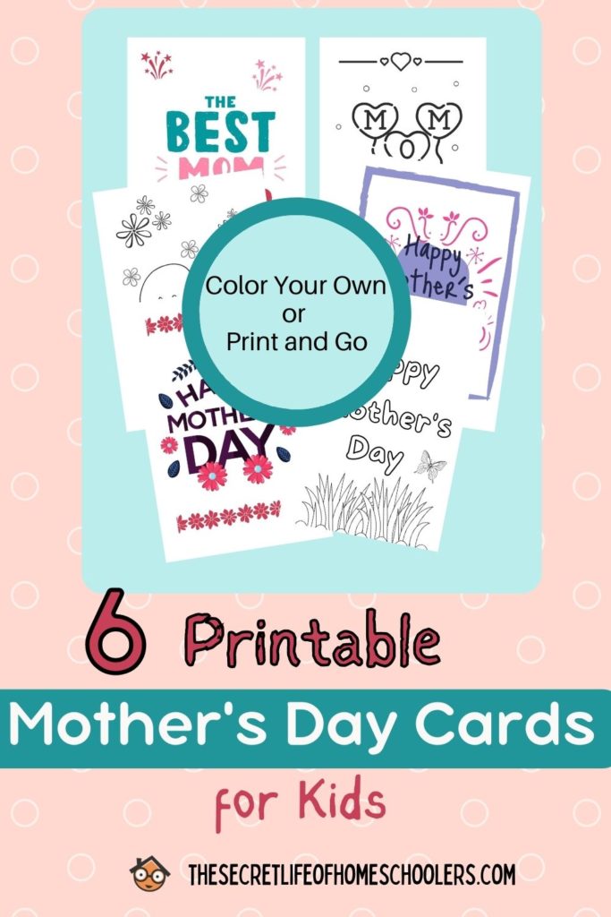 Mother's Day Card Printables 