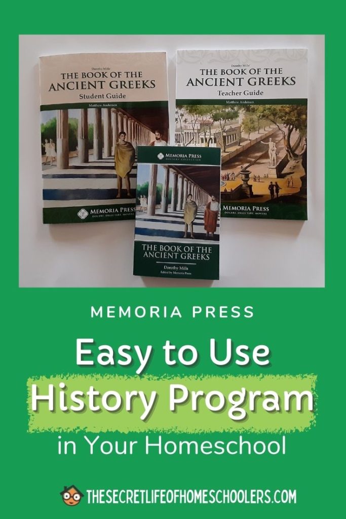 history program for middle school: Memoria Press