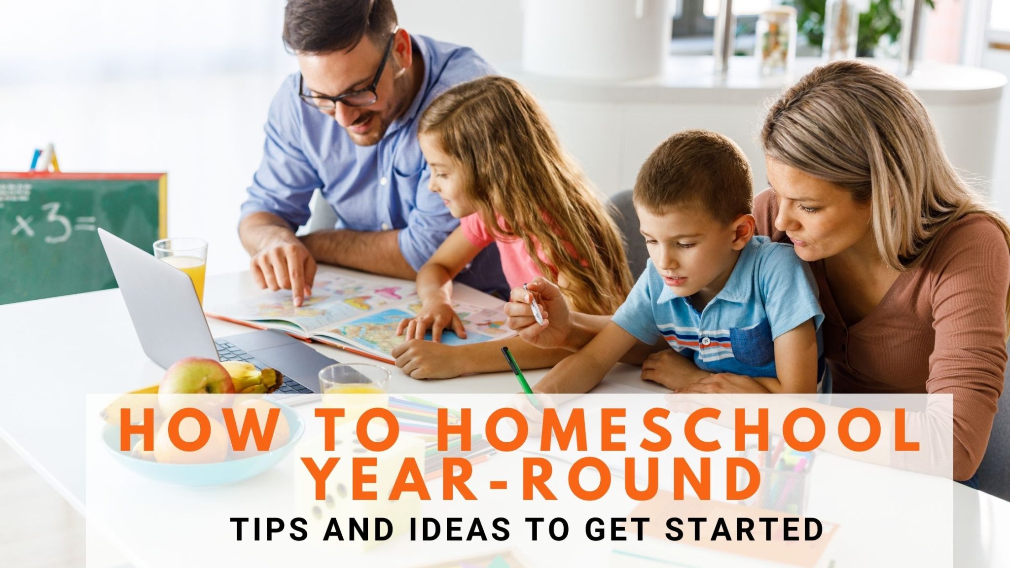 Read more about the article How to Homeschool Year-Round: Great Tips and Ideas to Get Started