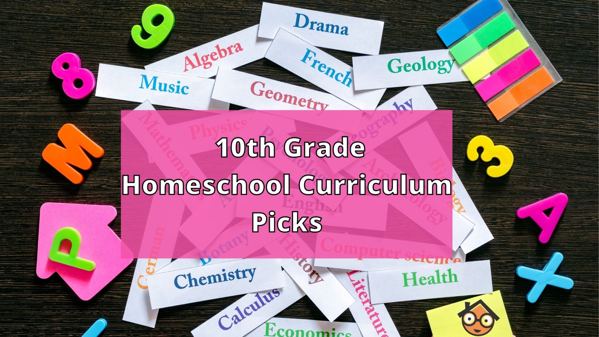 Read more about the article Our 10th Grade Homeschool Curriculum Picks for 2022-2023 School Year