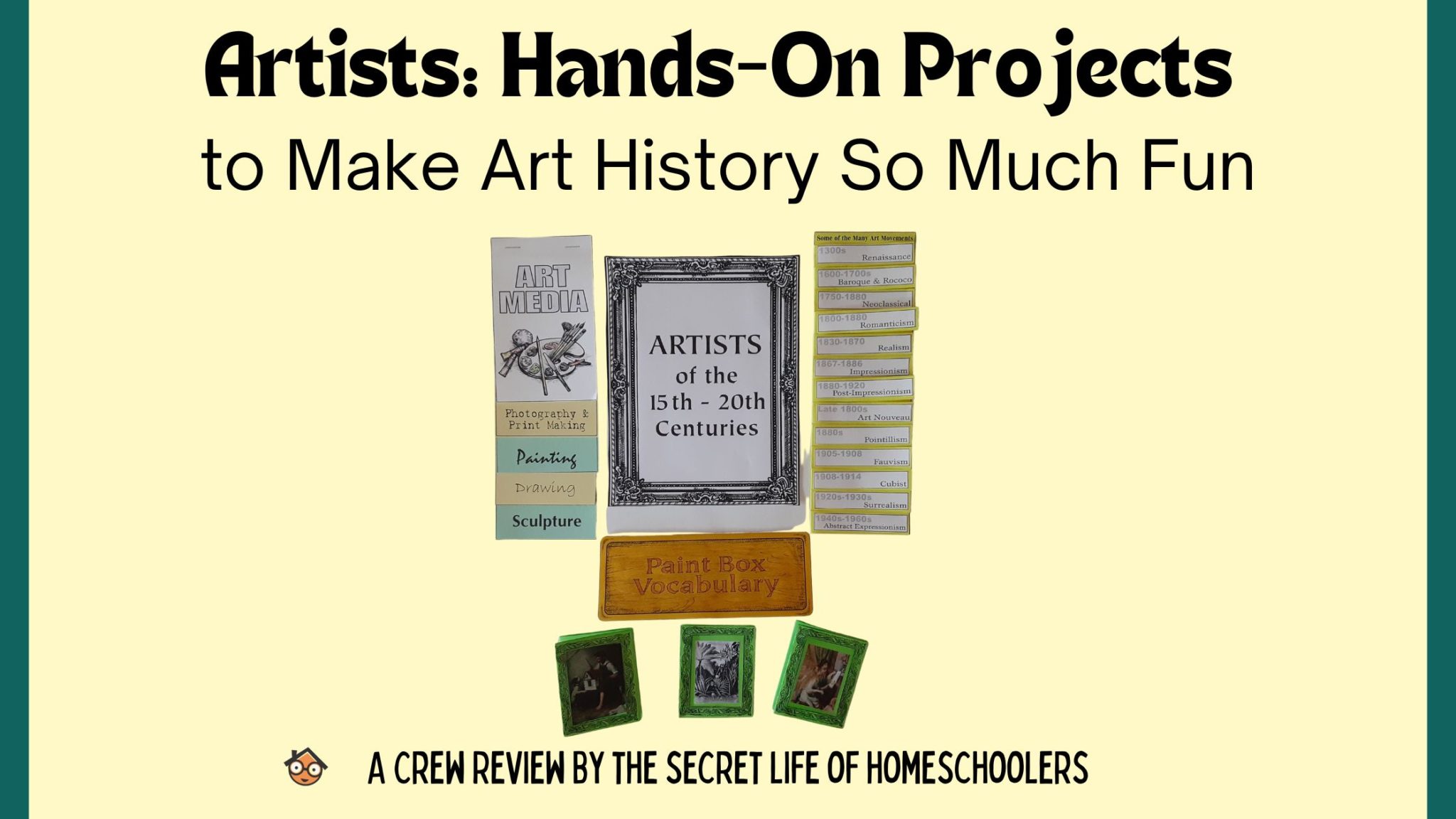 You are currently viewing Artists: Hands-On Projects to Make Art History  So Much Fun