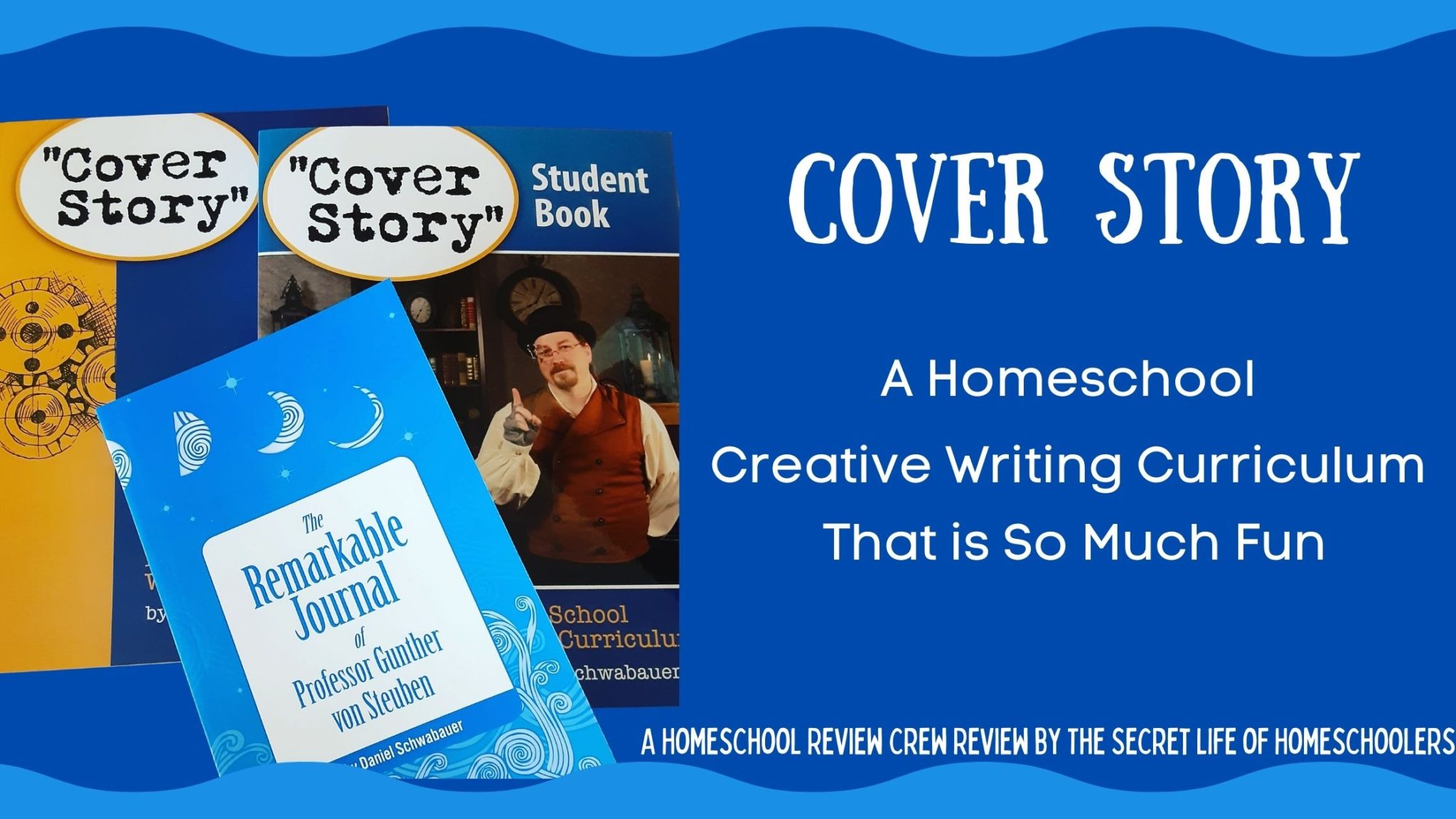 You are currently viewing Cover Story: A Homeschool Creative Writing Curriculum That is So Much Fun