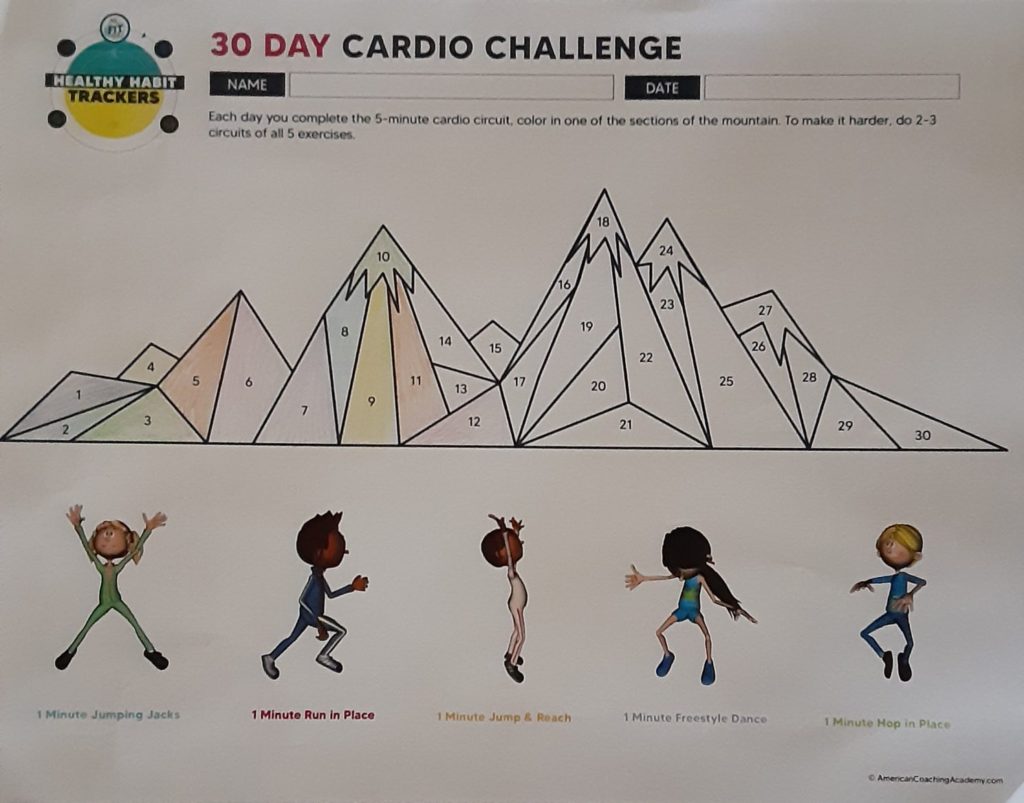 PE Activity Cardio Challenge