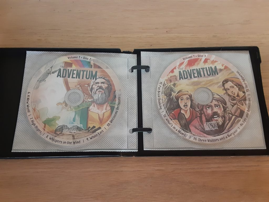 stories of the Bible: Discs 2 and 3 in case