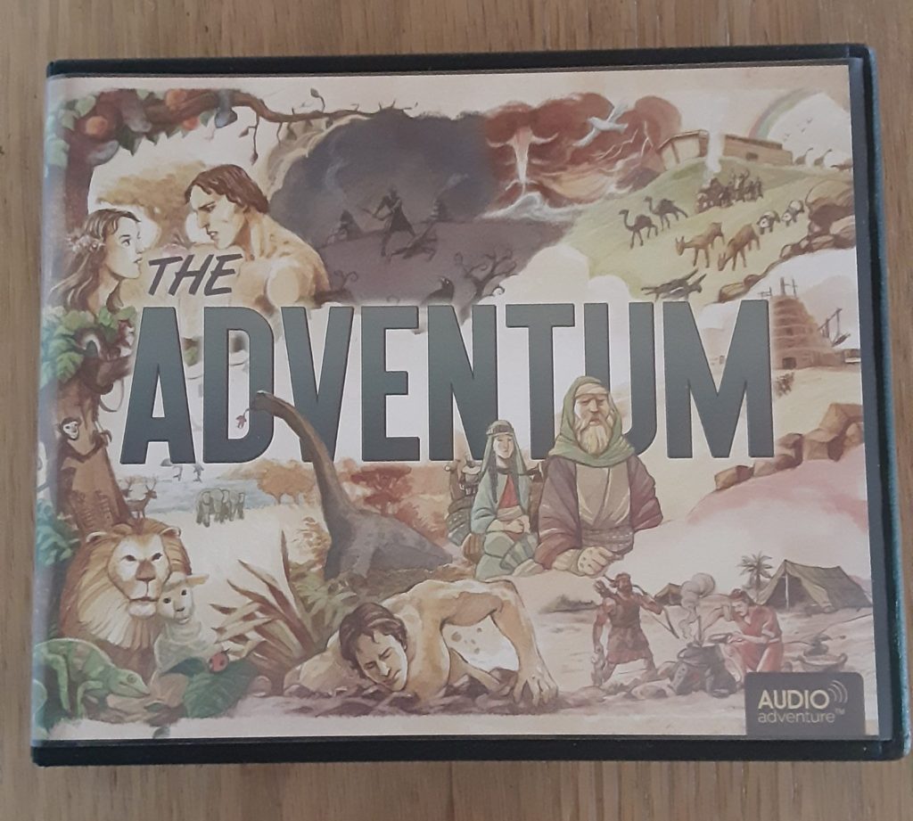 The Adventum Bible Stories CD cover