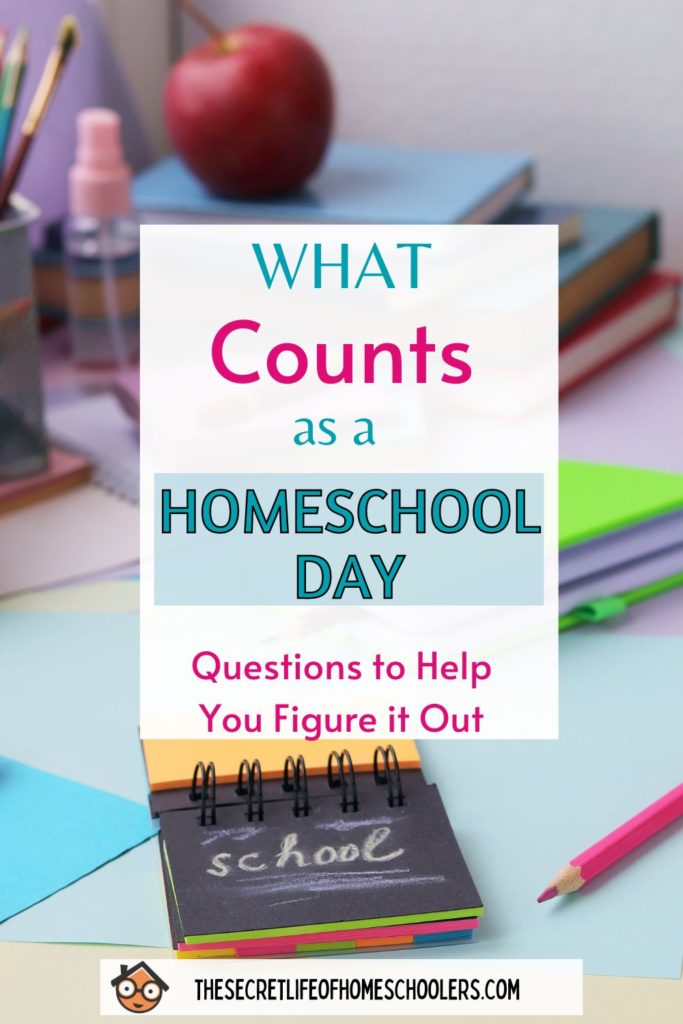 what counts as a homeschool day pin