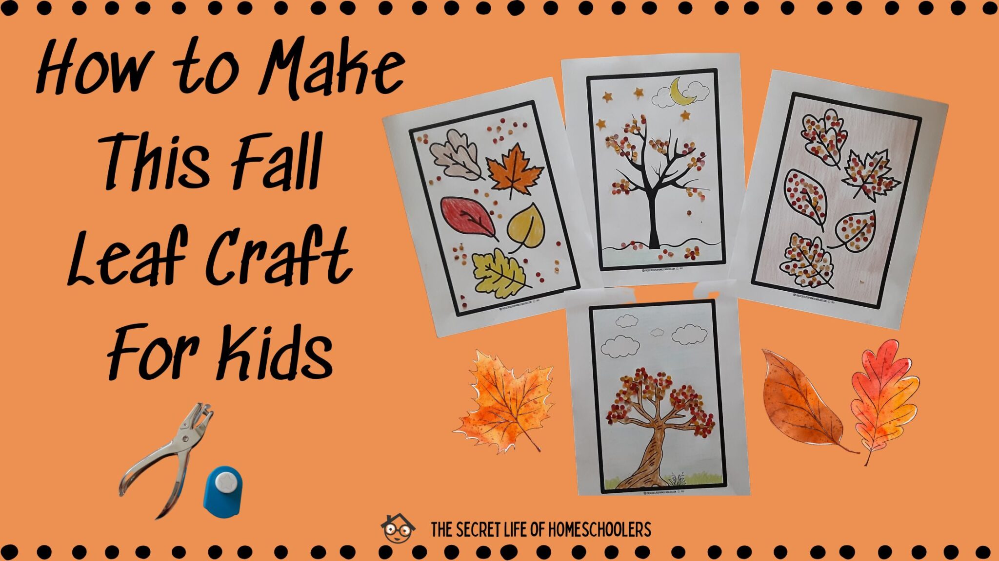 You are currently viewing How to Make This Awesome Fall Leaf Craft with Kids