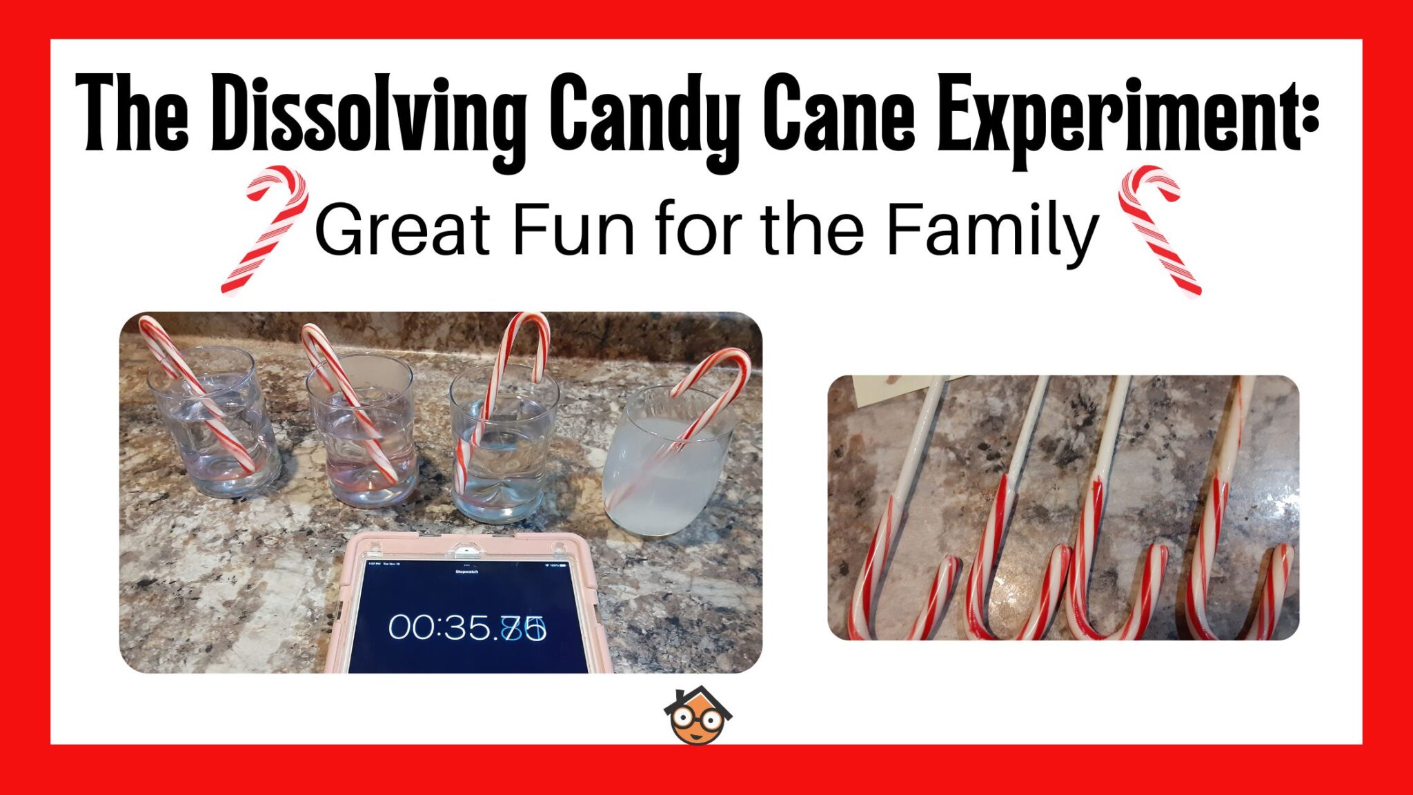 Read more about the article The Dissolving Candy Cane Experiment: Great Fun for the Family